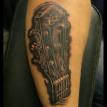 guitar tattoo